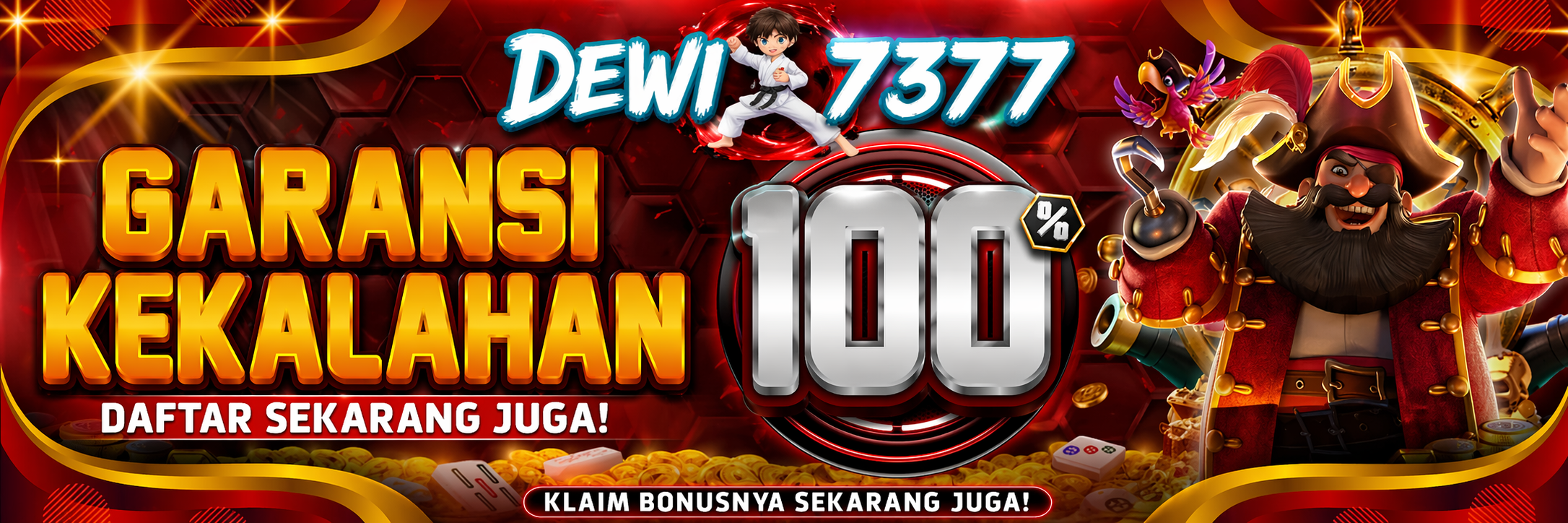 GARANSI KEKALAHAN 100%