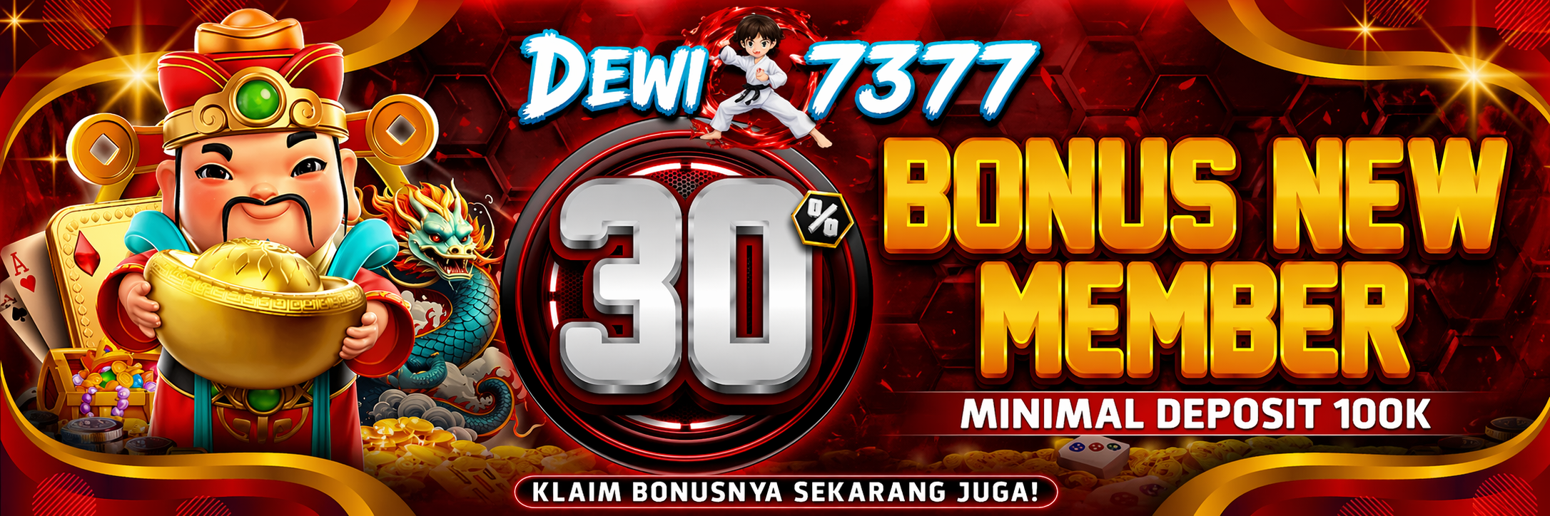 BONUS NEW MEMBER 30%